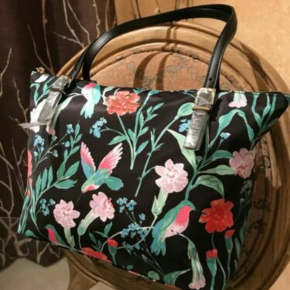 Kate Spade Nylon Tote Shopper Top Zip WATSON LANE - Picture 4 of 10